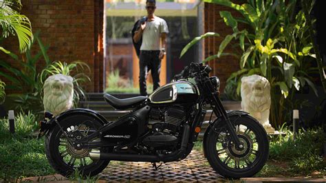 bobber 42|jawa 42 bobber black mirror on road price.